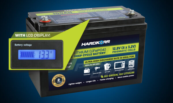 100AH High-Discharge Lithium (LiFePO4) Deep Cycle Battery