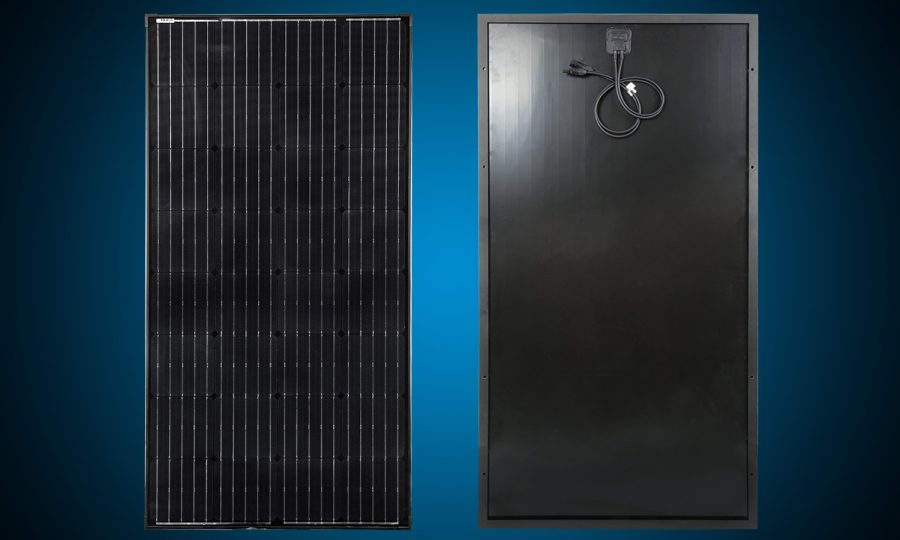 170w fixed solar panel