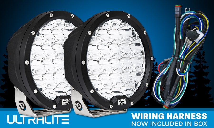 7" Ultralite Series LED Driving Light (Pair)