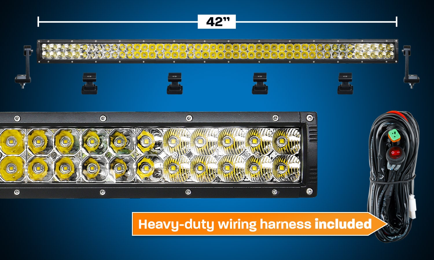 42" LED Light Bar Dual Row XDD820-G3