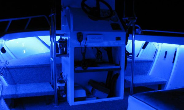 8m LED Boat Light Kit (White & Blue)